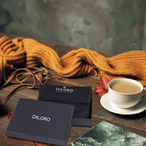 DiLoro Men's Bifold Leather Wallet Lugano Collection Bugatti Tan - Top Quality Leather and Expert Workmanship