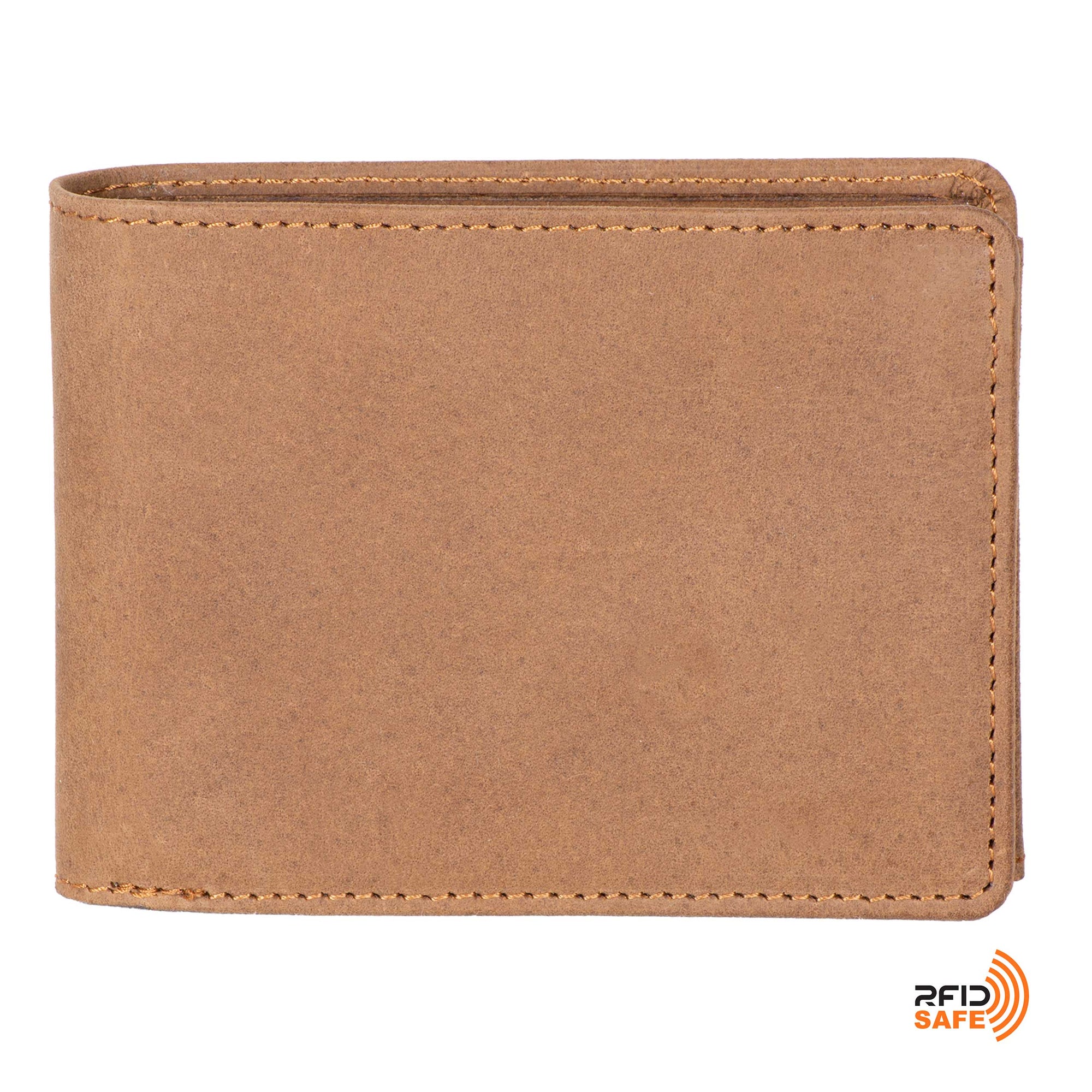 Men's Leather Wallet Large Horizontal