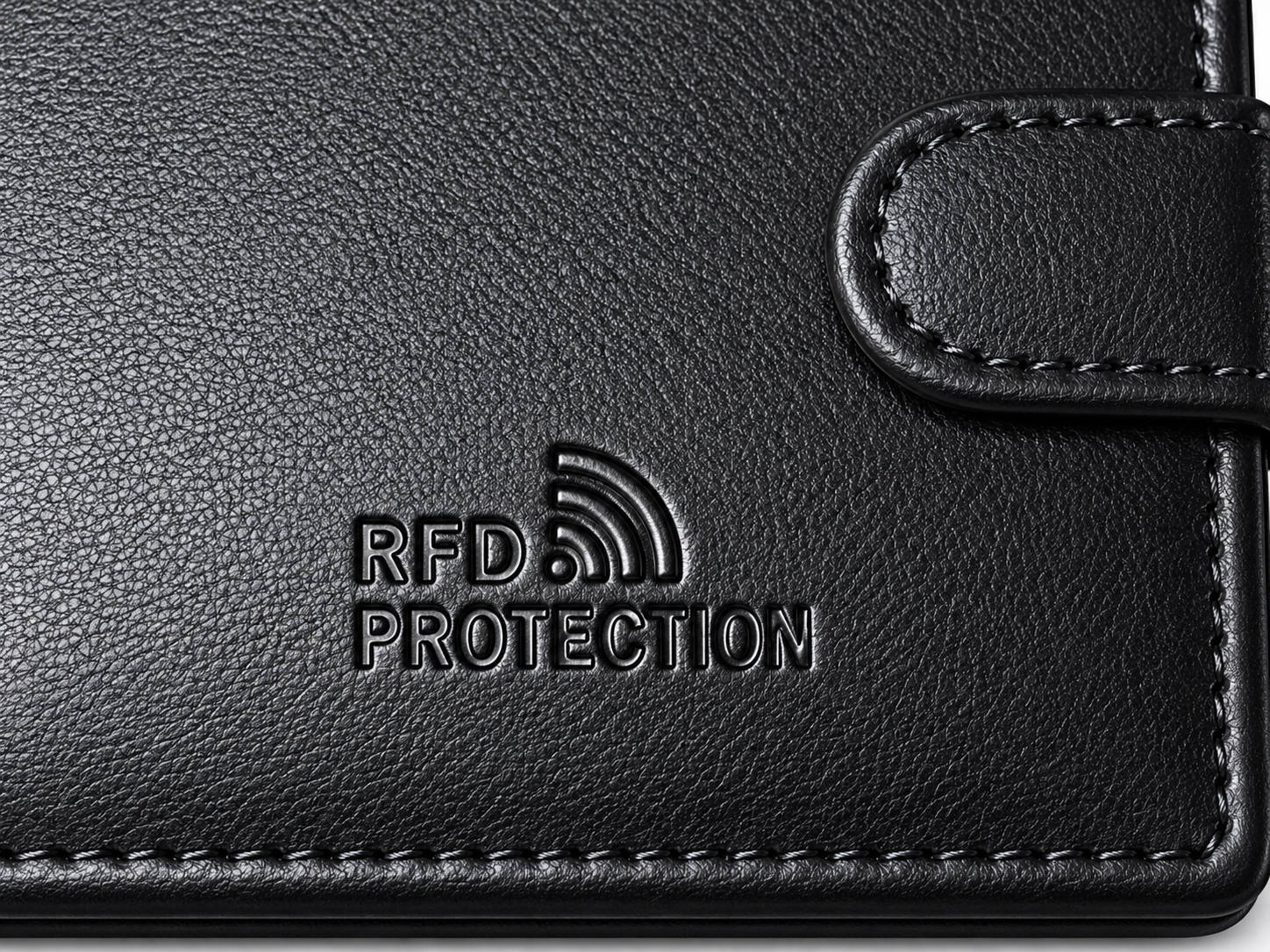 Men's Leather Wallet Large Horizontal