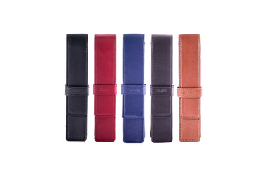 DiLoro Single Leather Pen Pencil Holder | One Pen All 5 Colors