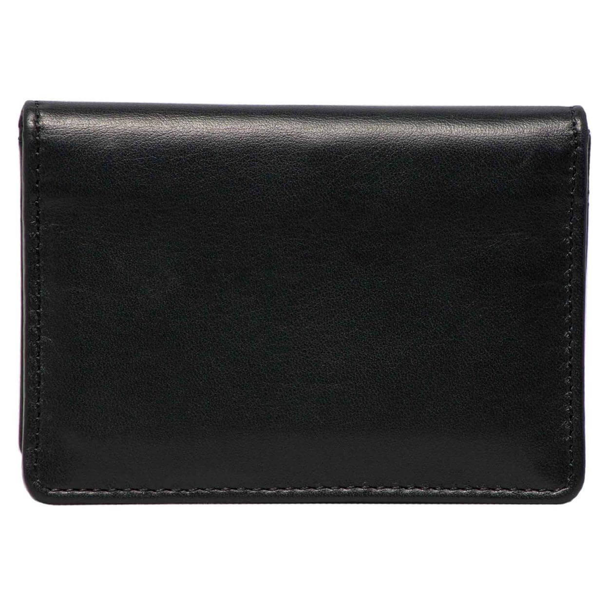 DiLoro Travel Leather Business Card Wallets - Front View