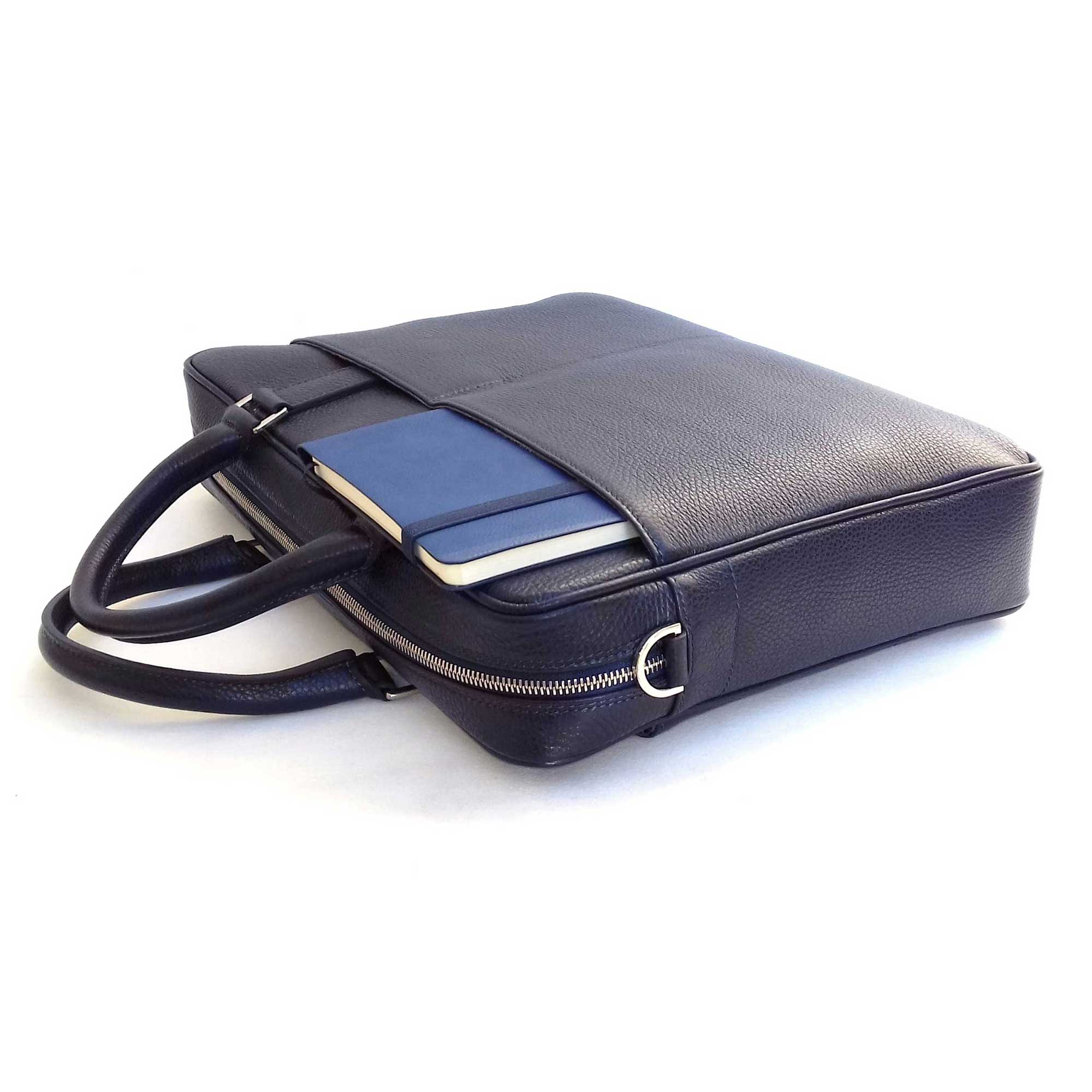 Black Leather Briefcase For Men