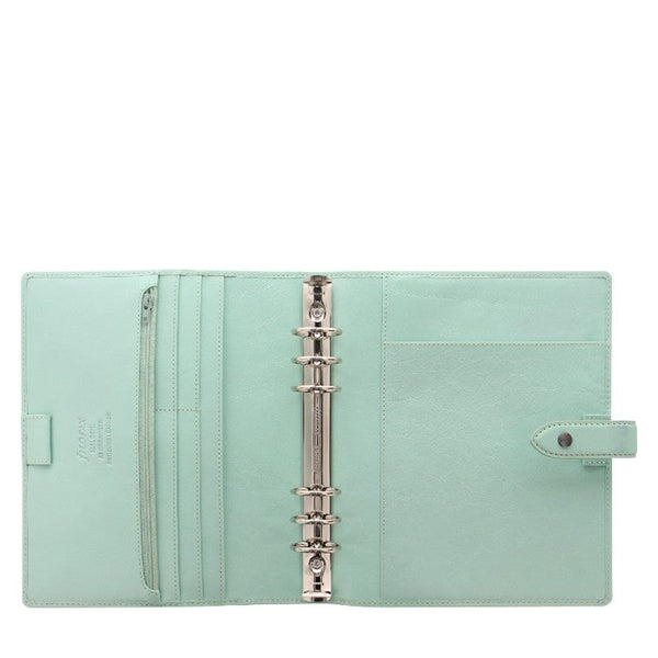 Filofax Malden Organiseur Personnel Compact Zippé Avec Dragonne Rose