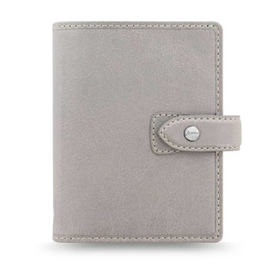 Filofax Malden Pocket Stone Leather Organizer Agenda Calendar