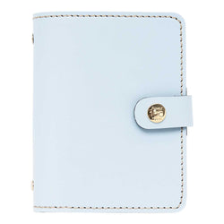 Filofax Centennial Limited Edition The Original Pocket Leather Organizer Sky Blue Front