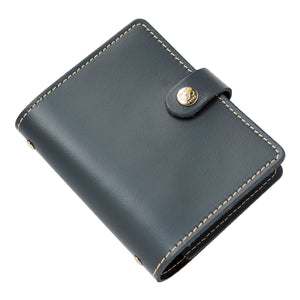 Filofax Centennial Limited Edition The Original Pocket Leather Organizer Charcoal Front Side