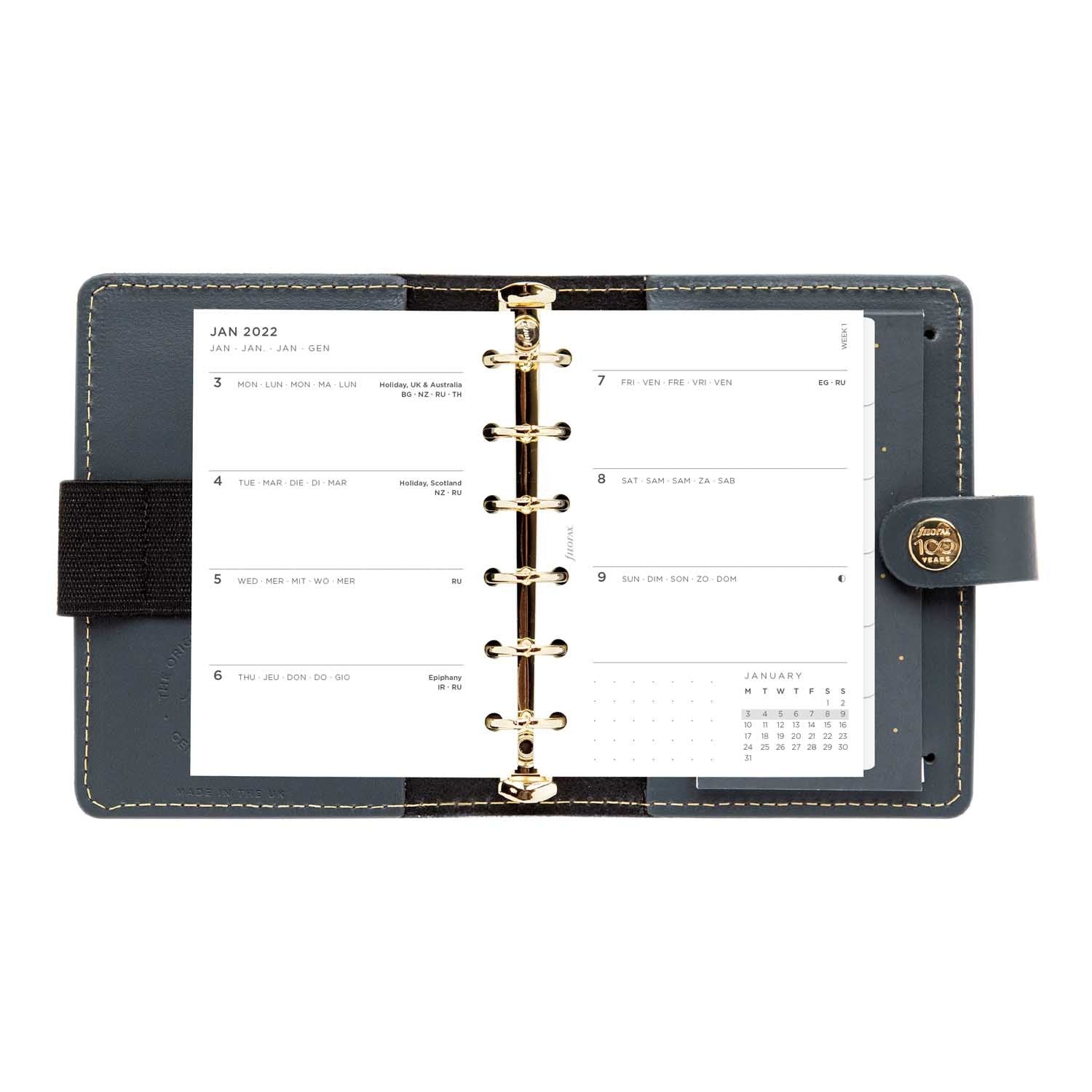 Filofax Centennial LE The Original Pocket Size Leather Organizer