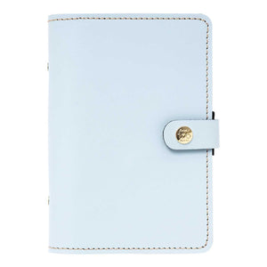 Filofax Limited Edition 2022 Centennial Personal Size Original Genuine Leather Organizer Sky Blue Front